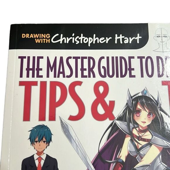 The Master Guide to Drawing Anime Book Tips & Tricks Christopher Hart Paperback - Picture 3 of 16